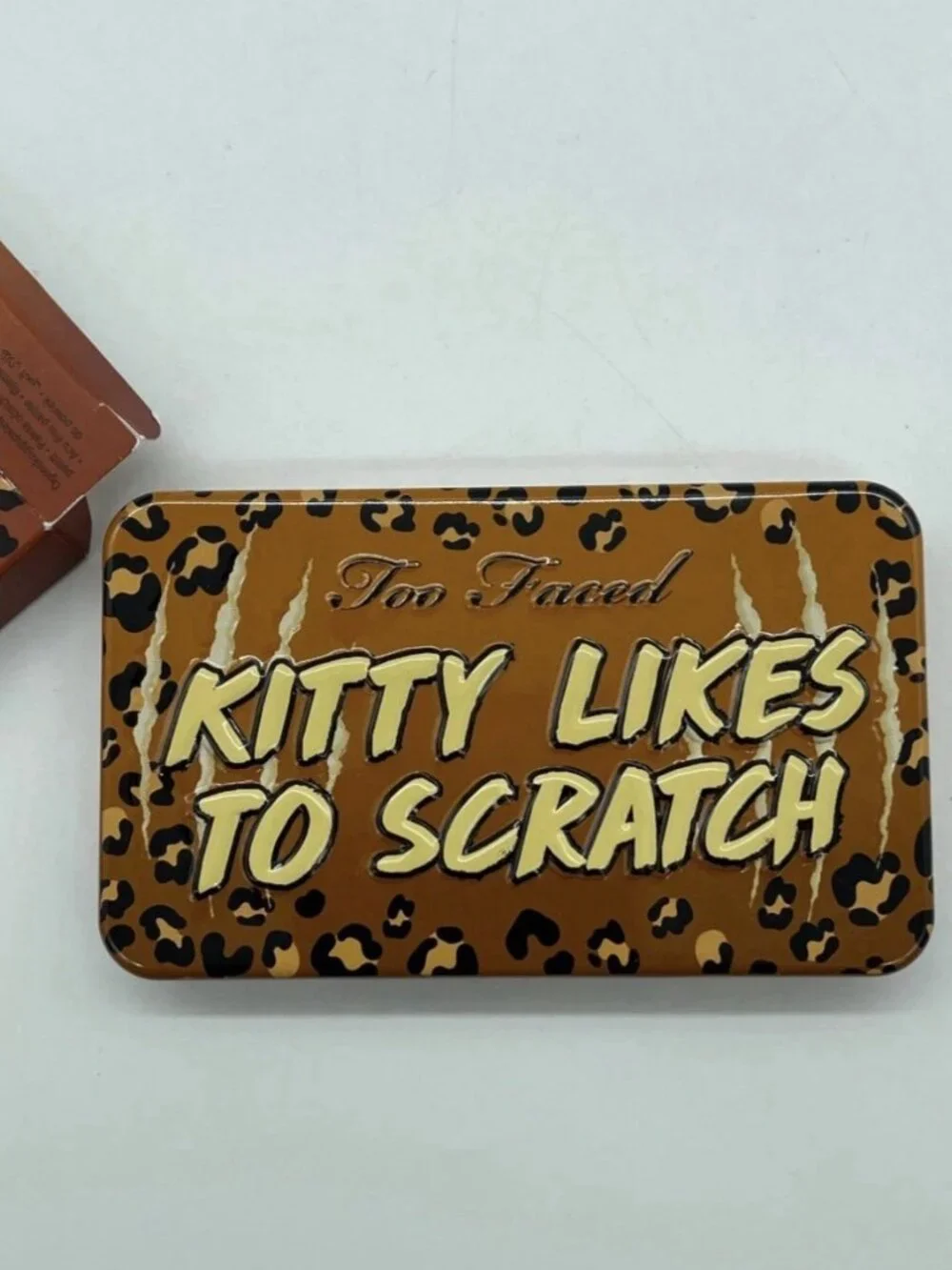 Too Faced KITTY LIKES TO SCRATCH On The Fly Eyeshadow Palette New in Box